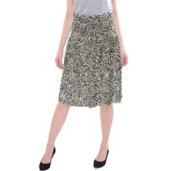 Intricate Ornate Pattern Midi Beach Skirt by dflcprintsclothing