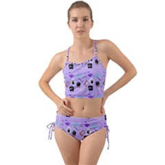 Pale Purple Goth Mini Tank Bikini Set by NerdySparkleGoth