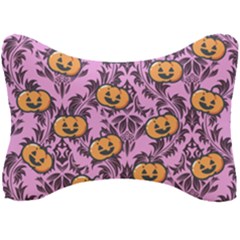 Pink Jacks Seat Head Rest Cushion by NerdySparkleGoth