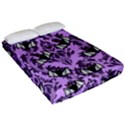 Purple Bats Fitted Sheet (Queen Size) View2