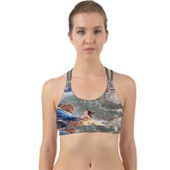 Beauty And The Beast Castle Back Web Sports Bra by artworkshop