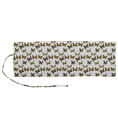 Moths Photos Motif Pattern Roll Up Canvas Pencil Holder (m) by dflcprintsclothing