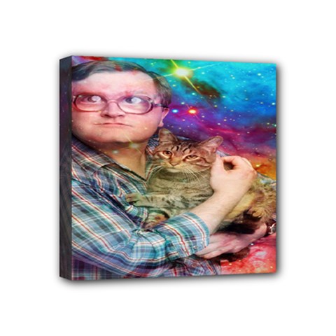 Bubbles Trailer Park Boys Mini Canvas 4  X 4  (stretched) by artworkshop