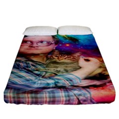 Bubbles Trailer Park Boys Fitted Sheet (california King Size) by artworkshop