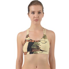 Calvin And Hobbes Back Web Sports Bra by artworkshop