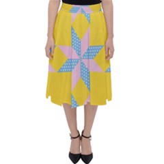 Geometry Classic Midi Skirt by Sparkle