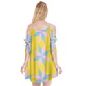 Geometry Cutout Spaghetti Strap Chiffon Dress View2