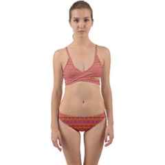 Creamsicle Experience Wrap Around Bikini Set by Thespacecampers