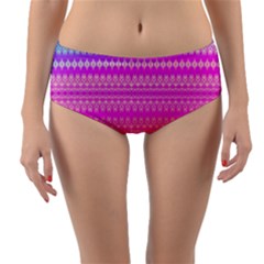 Daydreams Reversible Mid-waist Bikini Bottoms by Thespacecampers