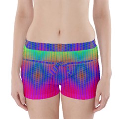 Intoxicating Rainbows Boyleg Bikini Wrap Bottoms by Thespacecampers
