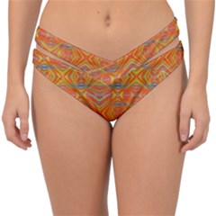 Orange You Glad Double Strap Halter Bikini Bottom by Thespacecampers