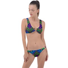 Portal Pieces Ring Detail Crop Bikini Set by Thespacecampers