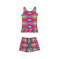 Psychedelio Kids  Boyleg Swimsuit by Thespacecampers