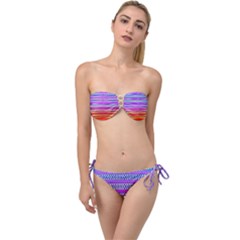 Rainbots Twist Bandeau Bikini Set by Thespacecampers