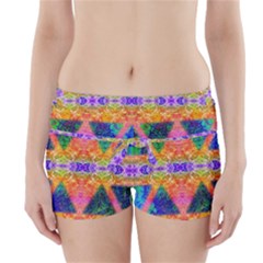 Triangular Dreams Boyleg Bikini Wrap Bottoms by Thespacecampers