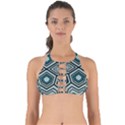 Abstract pattern geometric backgrounds Perfectly Cut Out Bikini Top View1