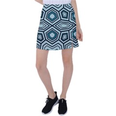 Abstract Pattern Geometric Backgrounds Tennis Skirt by Eskimos