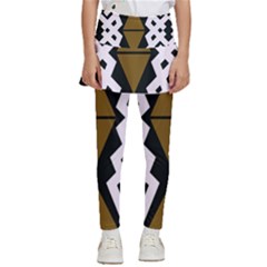 Abstract Pattern Geometric Backgrounds  Kids  Skirted Pants by Eskimos