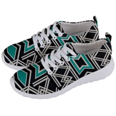 Abstract Pattern Geometric Backgrounds  Men s Lightweight Sports Shoes by Eskimos