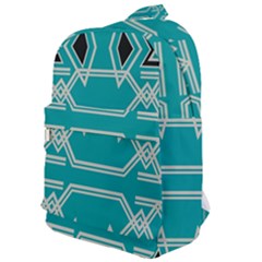 Abstract Pattern Geometric Backgrounds  Classic Backpack by Eskimos