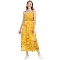 Water Boho Sleeveless Summer Dress by artworkshop