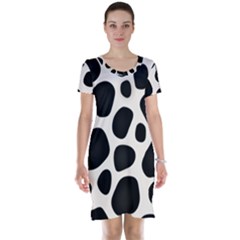 Texture Design Wallpaperpublic Short Sleeve Nightdress by artworkshop