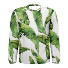 Sheets Tropical Plant Palm Summer Exotic Men s Long Sleeve Tee by artworkshop