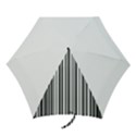 Barcode Pattern Mini Folding Umbrellas View1