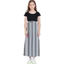 Barcode Pattern Kids  Flared Maxi Skirt View1
