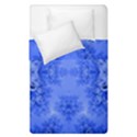 Blue Sky Over The Bluebells Frost Fractal Duvet Cover Double Side (Single Size) View2