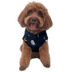 Halloween Ghost Pumpkin Bat Skull Dog Sweater by artworkshop