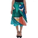 Leaves Tropical Exotic Perfect Length Midi Skirt View1