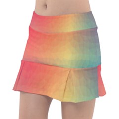 Colorful Rainbow Classic Tennis Skirt by artworkshop
