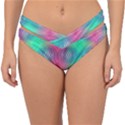 Infinity Circles Double Strap Halter Bikini Bottom View1