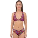 Super Shapes Double Strap Halter Bikini Set View1