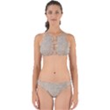 Textile Jute Brown Perfectly Cut Out Bikini Set View1