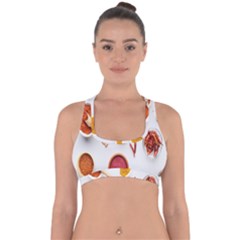 Masala Spices Food Cross Back Hipster Bikini Top  by artworkshop