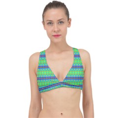 Catching Fractals Classic Banded Bikini Top by Thespacecampers