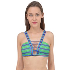 Catching Fractals Cage Up Bikini Top by Thespacecampers