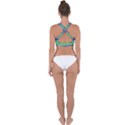 Catching Fractals Cross Back Hipster Bikini Top  View2