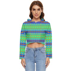 Catching Fractals Women s Lightweight Cropped Hoodie by Thespacecampers