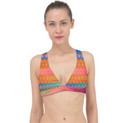 Sky Delight Classic Banded Bikini Top by Thespacecampers