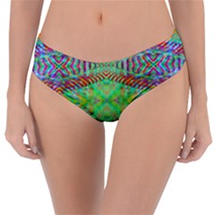 Whimsy Mint Reversible Classic Bikini Bottoms by Thespacecampers