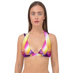 My Diamonds Double Strap Halter Bikini Top by Thespacecampers