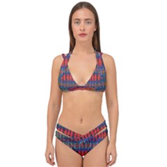 Biten Angles Double Strap Halter Bikini Set by Thespacecampers