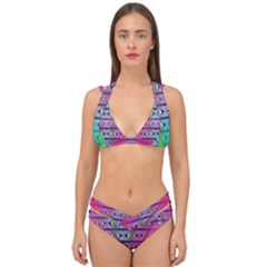 Beam Town Double Strap Halter Bikini Set by Thespacecampers