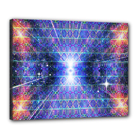 Galaburst Canvas 20  X 16  (stretched) by Thespacecampers