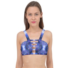 Galaburst Cage Up Bikini Top by Thespacecampers