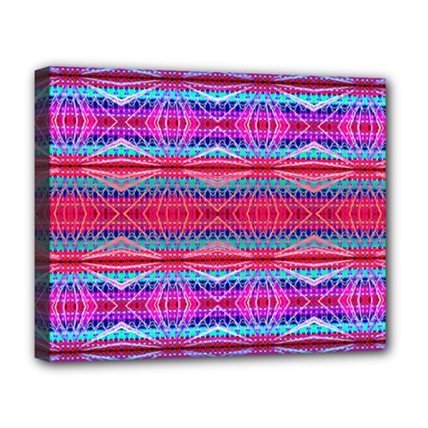 Dotty Deluxe Canvas 20  X 16  (stretched) by Thespacecampers