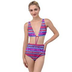 Dotty Tied Up Two Piece Swimsuit by Thespacecampers